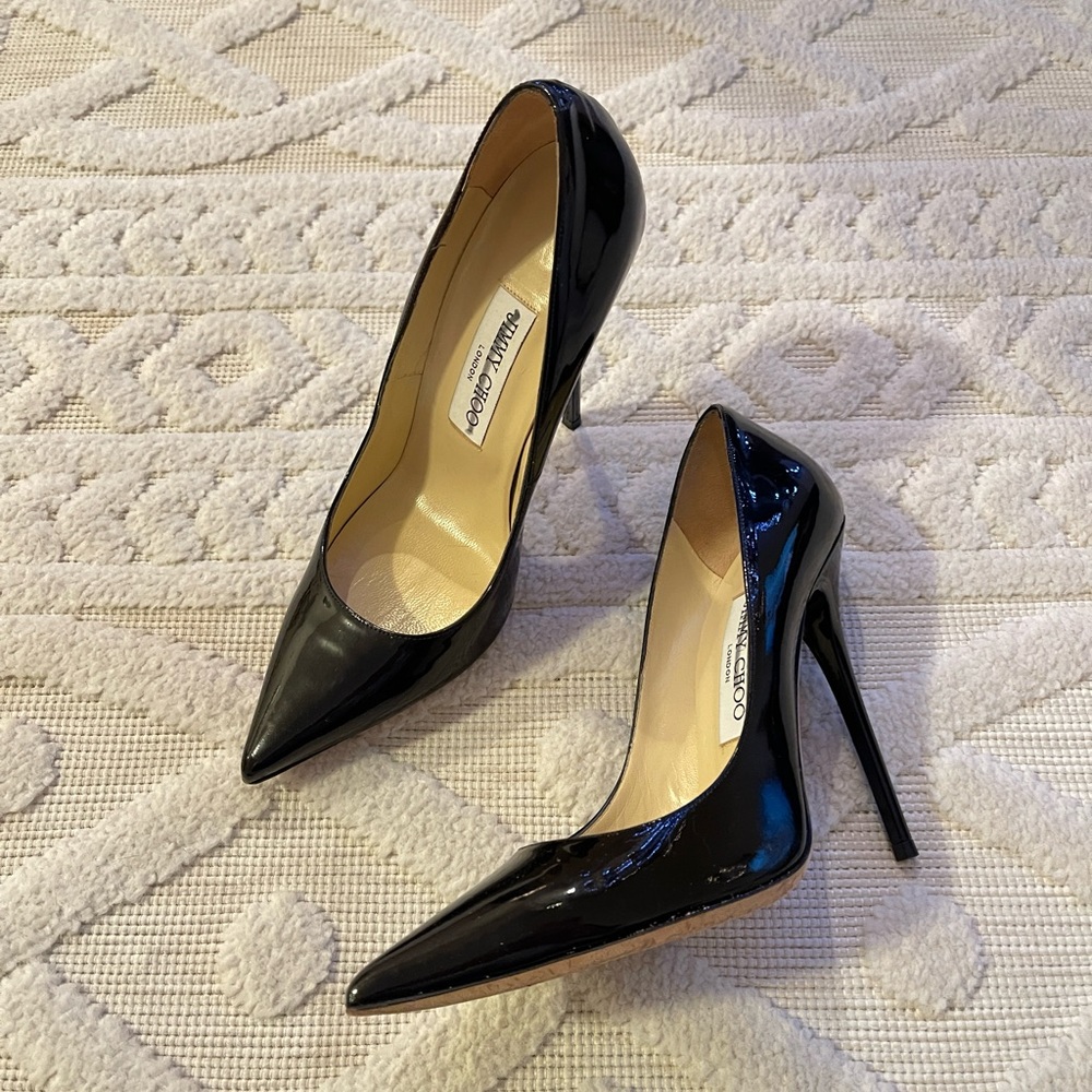 Jimmy Choo Black Stiletto